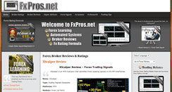 Desktop Screenshot of fxpros.net